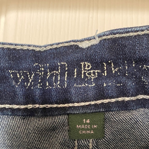 Wild Fable Navy Flare Jeans - Picture 2 of 3